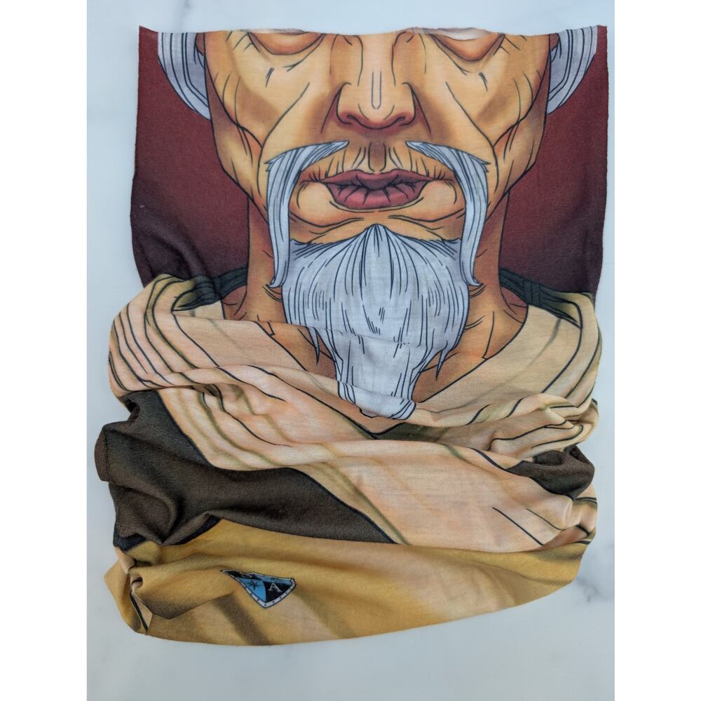 SA Co. Face shield, neck gaiter, sun mask face  2-sided warrior